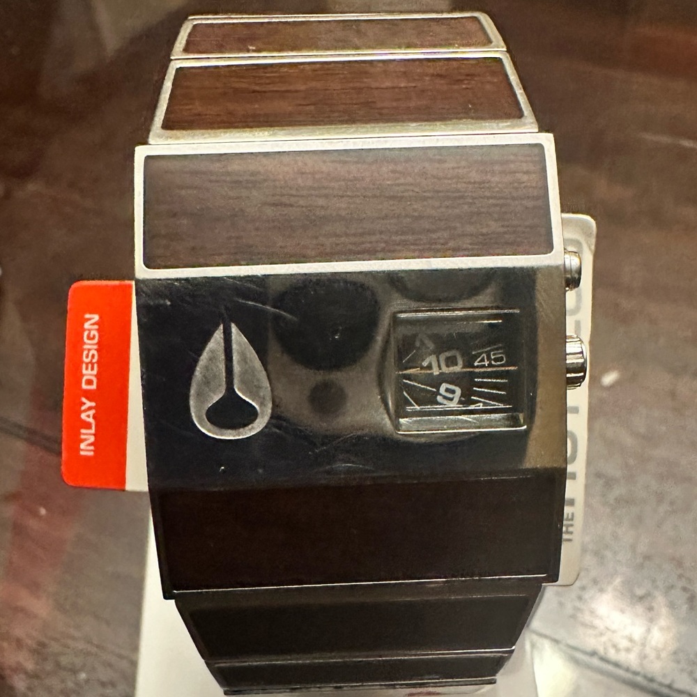 Nixon Rotolog Wood Look Watch